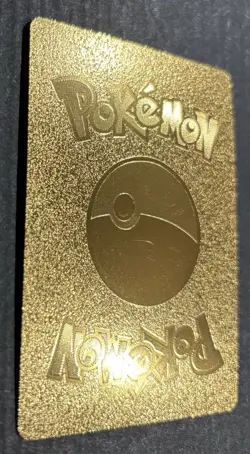 Pokemon Charizard V Evolution 508HP Gold Foil Fan Art Card Smooth - Image 4