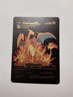 Charizard VMAX Black Foil Fan Art Display Card 143/293 NM - Image 1