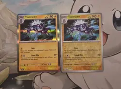 Pokemon Card Obsidian Flames Toxtricity 072/197 Holo Rare & Reverse Holo Obf En - Image 1