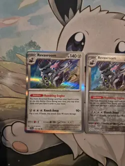 Pokemon card scarlet & violet Revavroom 142/198 Bundle reverse & holo rare sv1en - Image 2