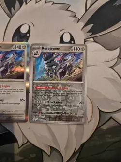 Pokemon card scarlet & violet Revavroom 142/198 Bundle reverse & holo rare sv1en - Image 3