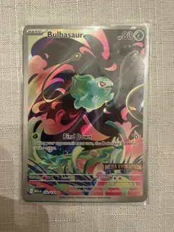Bulbasaur - (Mega Evolution Stamped) 133/132 Miscellaneous Cards & Products Holo - Image 1