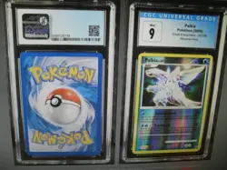 CGC Graded 9 Palkia 26/106 Great Encounters Reverse Holo rare Pokemon Card - Image 1
