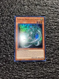 Yugioh! Tenpai Dragon Fadra MP25-EN183 Ultra Rare 1st Edition Near Mint - Image 1