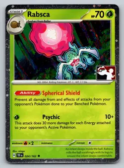 Rabsca holo Prize Pack Series Cards 024/162 NM - Image 1