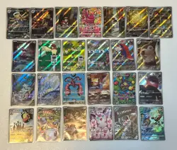Pokemon Card Japanese AR & CHR 100 Card Lot Set Bulk Assortment - Image 2