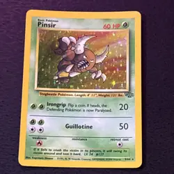 Pinsir 9/64 Pokemon TCG Jungle Holo Foil Rare Card Lightly Played LP - Image 1