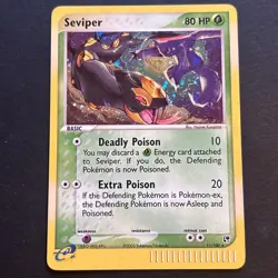Seviper 11/100 EX Sandstorm Pokemon English Card Very LP / NM fast shipping - Image 3