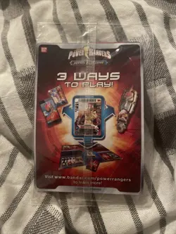 SDCC 2013 Red Ultra Megaforce Mighty Morphin Power Rangers Action Card! MMPR - Image 3