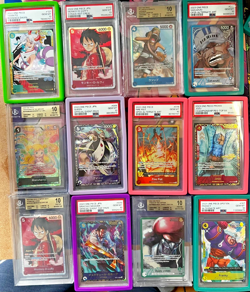 ONE PIECE GRADED CARD COLLECTION (79 SLABS!) WITH BLACK LABEL! - Image 3