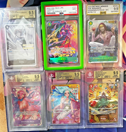 ONE PIECE GRADED CARD COLLECTION (79 SLABS!) WITH BLACK LABEL! - Image 4