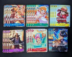 ONE PIECE Card Game McDonald’s 2025 Promo 6 Cards Japanese Luffy - Image 1