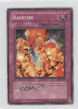 Backfire 1st Ed. YuGiOh Ancient Sanctuary #AST-046 2004 READ - Image 1