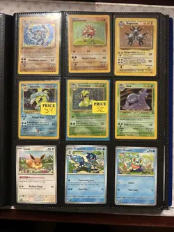 Pokemon Binder Collection 200+ Cards, Vintage Sir Masterball IR cards Only - Image 1