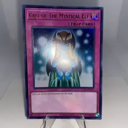 Yugioh Gift Of The Mystical Elf KC01-EN054 Ultra Rare Near Mint 25TH Kaiba Set - Image 2