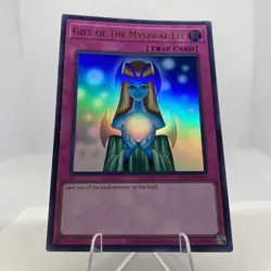 Yugioh Gift Of The Mystical Elf KC01-EN054 Ultra Rare Near Mint 25TH Kaiba Set - Image 4