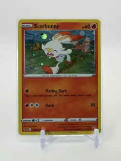 Scorbunny - (Cosmos Holo) Holo Promo SWSH: Sword & Shield Promo Cards SWSH244 NM - Image 1