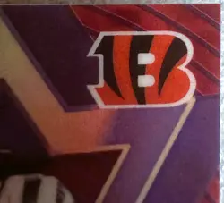 Topps 2025 Chrome Cosmic Joe Burrow Red Flare Starfractor 1/5 Bengals RARE!! - Image 5