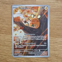 Pokemon TCG Dedenne 093/088 Secret Rare Holo Surging Sparks EN 70HP 2026 - Image 2