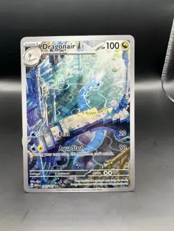 Pokemon TCG Dragonair 181/165 Scarlet & Violet 151 Holo IR English NM - Image 1