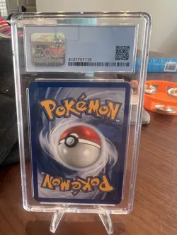 CGC 9 Rayquaza EX Deoxys 22/107 Rare Pokemon Card - Image 2