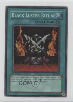 Black Luster Ritual 1st Ed. YuGiOh Starter Deck Yugi Evolution #SYE-025 READ - Image 1