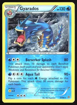 Pokemon Gyarados (Cosmos Holo) 020/098 Miscellaneous Cards & Products Promo MP - Image 1