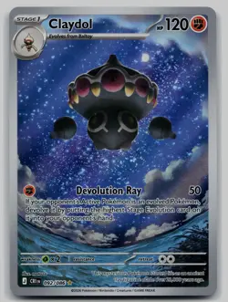 Claydol 092/086 Holo Illustration Rare Chaos Rising Pokemon Near Mint - Image 1