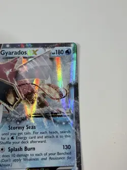 Gyarados EX 26/122 XY BREAKpoint Holo Rare 2016 English Pokemon Card TCG - Image 4