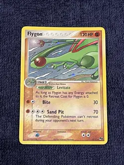 Pokemon TCG Flygon 003/017 POP Series 4 Holo Rare English 2006 - Image 1