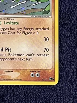 Pokemon TCG Flygon 003/017 POP Series 4 Holo Rare English 2006 - Image 2