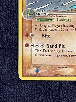 Pokemon TCG Flygon 003/017 POP Series 4 Holo Rare English 2006 - Image 3