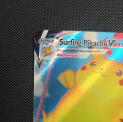 Pokemon TCG: Celebrations 009/025 Surfing Pikachu VMAX Ultra Rare Holo 310 - Image 2