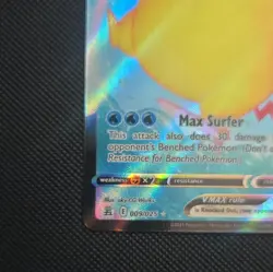 Pokemon TCG: Celebrations 009/025 Surfing Pikachu VMAX Ultra Rare Holo 310 - Image 5