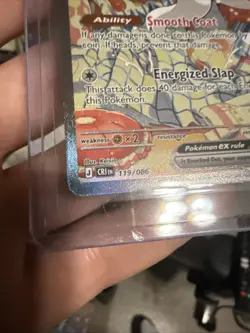 Cinccino ex 119/086 Me04: Chaos Rising Special Illustration Rare Pokemon TCG NM - Image 2