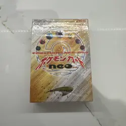 WOTC Pokemon Neo 1 Genesis Japanese Starter Deck (Sealed) - Image 1