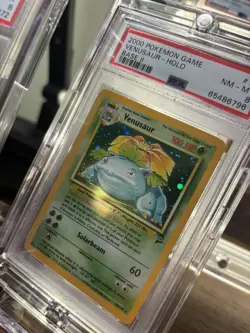 2000 Pokemon Base Set 2 Venusaur Holo #18/130 PSA 8 NM-MT WOTC Vintage - Image 4