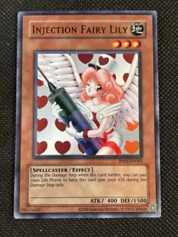 YuGiOh! Injection Fairy Lily RP02-EN065 Ultra Rare Unlimited (Reprint) Near Mint - Image 1