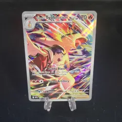 Ethan's Typhlosion 190/182 SV10 Destined Rivals Illus Rare Holo FA Eng - Image 1
