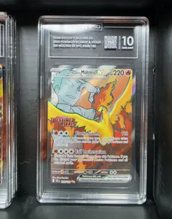 Pokemon TCG Destined Rivals - Team Rocket's Moltres Stamped Promo Set - Image 4