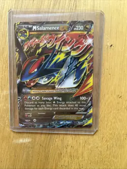 Pokemon M Salamence EX Promo Holo Mega XY171 NM - Image 1