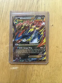 Pokemon M Salamence EX Promo Holo Mega XY171 NM - Image 2