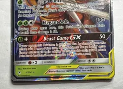 2019 Pokemon Unbroken Bonds Pheromosa & Buzzwole GX 1/214 - Image 3