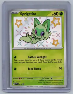 Sprigatito 076 Holo Promo Scarlet & Violet Promo Pokemon Near Mint - Image 1