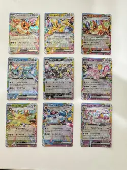 Japanese 9 Eevee Evolution Terastal Festival ex Pokemon TCG SV8A Set - Image 3