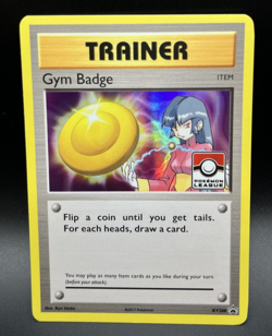 Pokemon TCG Xy208 Sabrina Gym Badge Pokemon League Stamped Promo NM - Image 1