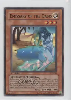 Emissary of the Oasis 1st Ed. YuGiOh Ancient Sanctuary #AST-083 2004 READ - Image 1