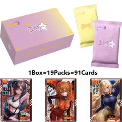 Senpai Goddess Haven 5 Spicy Waifu Trading Cards 19 Pack Booster Box Anime HOT - Image 1