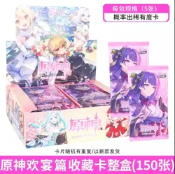 Genshin Impact Premium Trading Card Game Booster Box CCG TCG - Image 1