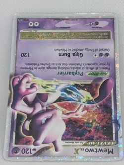 Mewtwo LV.X DP28 Diamond and Pearl Holo Rare Pokemon TCG black star promo MP+ - Image 4